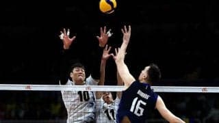 【男子バレー】「日本の壁を攻略した」全勝対決を制したイタリアが歓喜　第1セットの「教訓を胸に刻んだ」と逆転勝利を評価