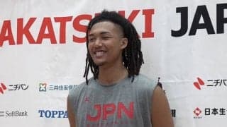 フィジカルを強化して日本代表合宿に挑むジェイコブス晶「一年かけて体重を増やした」