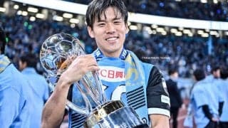 「なんだそのハチマキ笑笑」元日本代表DF山根視来のMLS初アシスト後に披露した英語＆ハチマキ姿が話題！ 祝福とともに「この鉢巻なんやねん笑」とツッコミの声