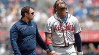 昨季MVPのアクーニャJr.、左膝前十字靭帯を完全断裂　走塁で転倒…今季絶望と球団発表