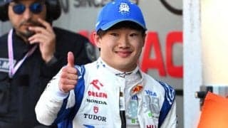 角田裕毅が”我慢のレース”で8位入賞！タイヤ温存の戦略が奏功　解放された「残り数周は本当に楽しめた」