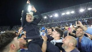 後半AT弾で劇的なセリエA残留、“残留請負人”のエンポリ指揮官がまたしても救う「選手たちは歴史に残る」