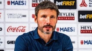 退任会見で報道陣の拍手に涙…アントワープを昨季66年ぶりリーグ優勝に導いたファン・ボメル監督「誇らしい気持ち」