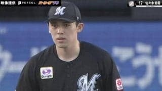 そりゃ振っちゃうよ！佐々木朗希のエグすぎる“魔球”フォークに打者も腰砕け…　好調・日本ハム打線に“12K斬りリベンジ”を果たした瞬間