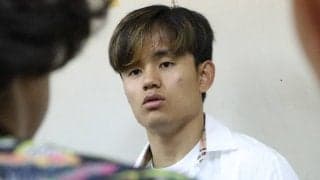 「クセ強いな」「真剣な顔で受け答えしてるの草」東京V戦控える久保建英、“解説”の菅原由勢が投げかけた質問は？ 久保は「初めまして」と反応