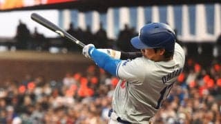 大谷翔平、10戦46打席ぶり14号2ラン　今季自己最長ノーアーチの沈黙破る一発に敵地騒然