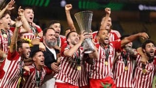 エル・カービの劇的弾でフィオレンティーナを下したオリンピアコスが3代目王者に！【ECL】