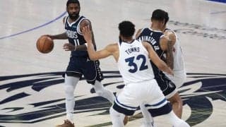 マブスがウルブズとのウェスト決勝第4戦に惜敗…カイリーはプレーオフの不敗神話が崩壊