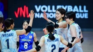 女子日本代表　フランスを圧倒しストレートで勝利