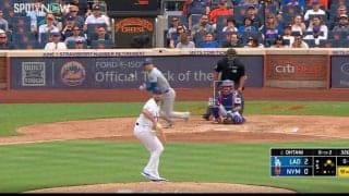 怖っ…！ 大谷翔平、爆速スピードの“弾丸ゴロ”がエグすぎる　相手ピッチャーのリアクションが話題に「打球速すぎw」「ホームランの予兆だったな」