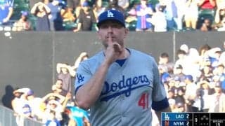 お前らうるせえから黙れ！ 相手ベンチへの“挑発”がヤバすぎる　ド軍リリーフが見せたパフォーマンスが話題に「カッコ良すぎる」「日本だったら炎上w」