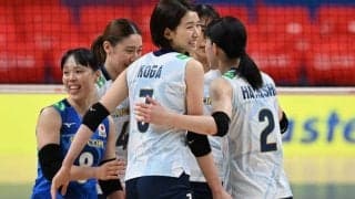 女子日本、ストレート勝ちでフランスを撃破！仏メディアが”力の差”に脱帽「苦しめることもできなかった」【女子バレー】