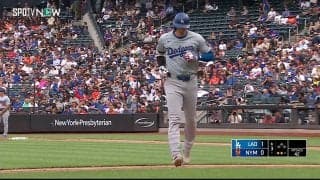 HRは打ったけど…大谷翔平、本当に大丈夫？　スイング後の走塁で足引きずるような仕草「動きが全部へん」左脚打撲の影響か