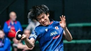 戸上隼輔、初出場のパリ五輪は「50%は楽しみで50%は不安」　中国選手に対しては「安定感、技術、レベルがまだ達していない」【WTTチャンピオンズ 重慶】