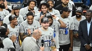 マブスが4勝1敗でウルブズを撃破…ウェスト決勝MVPには満場一致でドンチッチが選出