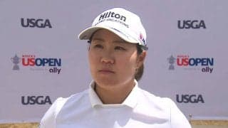 畑岡奈紗は35位「最初のバーディが来てからは落ち着いてプレーできた」