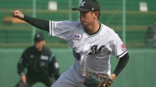 ロッテ、吉田凌と支配下選手契約　昨年オリックス戦力外「サポートしてくれた家族に感謝」