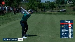 【動画】笹生優花は3位で決勝へ　大会2勝目へ好位置キープ