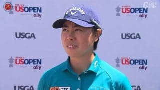 笹生優花「集中して頑張りたい」　3打差3位で決勝ラウンドへ