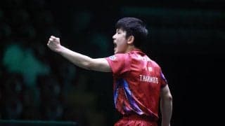 張本智和、世界7位の林昀儒との“エース対決”制し8強入り「状態がすごく良かった」　ベスト4かけた大一番に「対策をして準備したい」【WTTチャンピオンズ 重慶】