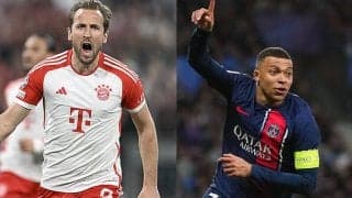 今季CL得点王はケイン＆ムバッペ！　共に8ゴールで初受賞