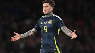 ユーロに臨むスコットランド代表に痛手、主力FWダイクスが練習中の負傷で離脱