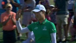 【動画】M.リー、A.リー、W.ミーチャイが5アンダーで並んで最終日へ