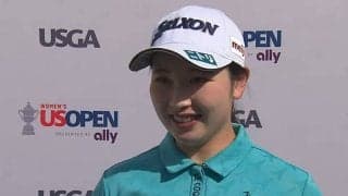 小祝さくらは6位で最終日へ「全力で自分の力を出し切ってプレーできたら」