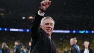 アンチェロッティ監督通算5度目のCL制覇…「勝ち慣れるなんて絶対にない。今回は想像以上にずっと難しいものだった」