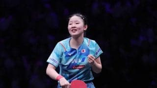 「今日が1番良かった」張本美和、東京五輪金・陳夢相手に敗戦も手応え　“反省材料”明かすも「戦術もすべて出し切った」【WTTチャンピオンズ 重慶】