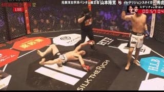 元ボクシング王者がBD戦士を衝撃の“一撃”失神＆痙攣KO 放送席ドン引き