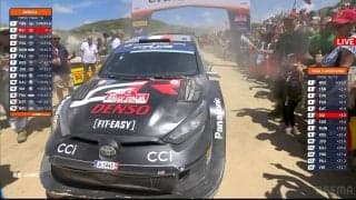 3日間計266キロ走って僅か0.2秒差！世界最速ラリーで過去最大級の大逆転劇　「ラリーとは言えないような路面状況だった」トヨタ、まさかのV逸に名ドライバーも“呆然”