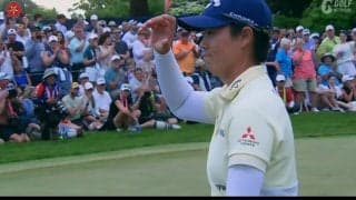 【動画】笹生優花、2度目の全米女子オープン制覇！　力強いアイアンショットが炸裂