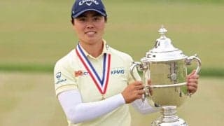 ライバルが飲み込まれた“難所”を乗り切る！ 笹生優花の日本勢初快挙に米紙も絶賛「勝負所で疑念を払拭した」