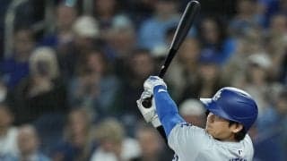 大谷翔平、1安打放ち打率は.321に メジャー27球場目アーチはお預け ドジャースの連勝は2でストップ