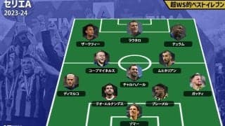【2023-24セリエAベストイレブン】インテルから最多6選手を選出