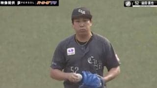 キレやばっ…唸ってる！？痺れる場面で全球ストレート！満塁ピンチも…ロッテの“ベテラン守護神”益田直也のアツすぎる“三球三振シーン”が話題