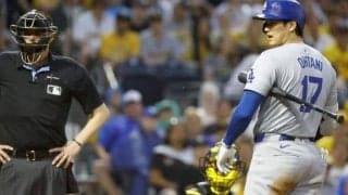 「ヘイッ！」大谷翔平も思わず絶叫…チャップマンの164キロ超えの内角攻めにド軍メディアは苦言「当てようとするな！」