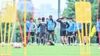 【J1川崎が反転攻勢に生かす6月の中断期間(1)】いつもとは違った練習メニューを採り入れ、上積み図る。鬼木監督は「技術レベルをもう一つ上げたい」と意図明かす