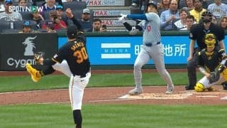 2人の怪物が…大谷翔平、豪快15号が生んだ“奇跡的”なリアクション競演 対照的な「イーーッ」の瞬間