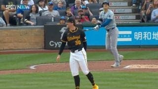 大谷翔平の“なめんなよ”顔に鳥肌… 三球三振を喫した怪物ルーキーに「リベンジ100マイル」弾！ 直後の痛快リアクション