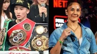 NYを彩った井上尚弥と“最強女子戦士”！ 実現した豪華2ショットに当人は「神から才能を授かったパンチャー」と感嘆