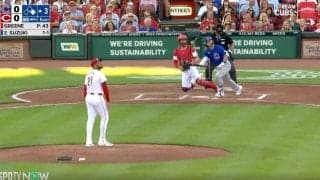 どこまで飛ばすんだよ！ カブス・鈴木誠也、打った瞬間“確信”の特大アーチがエグすぎる　放物線を描く大飛球にファン騒然「滞空時間長い」「ゴツいな…」