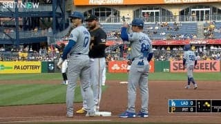 ほら？ ヒットでしょ？ 大谷翔平、“疑惑の一打”直後にベンチに向かって見せた“表情”にファン注目「爽やかすぎる」「なんだ、ただのイケメンか」