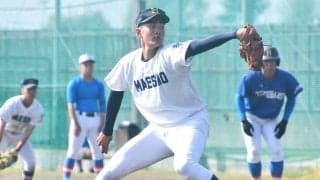 前橋商の192センチ右腕に幹部クラスのスカウトが集結 投げる姿は高校時代の佐々木朗希を彷彿