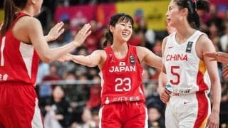 女子日本代表が中国遠征を2連勝で終了…恩塚HCは結果に手ごたえ「練習の成果を出してくれた」