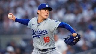 山本由伸、渡米後最高の投球！7回2安打無失点7奪三振 メジャー自己最速158.4キロに最多106球の熱投 ヤンキース打線とブーイングまで封じる快投「いつも以上にいい感覚」
