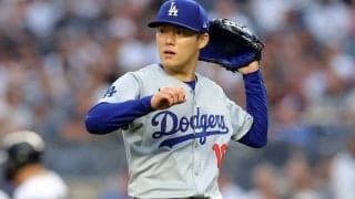 山本由伸、強力ヤ軍打線を7回ゼロ封「いつも通りの気持ち」　ジャッジは「大きかった笑」