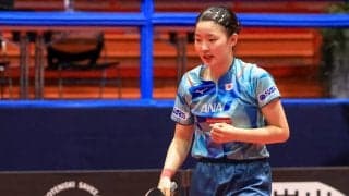 張本美和、木原美悠との“同士討ち”にストレート勝ちで決勝進出　光った安定感、タイトルかけて早田ひなと激突【WTTコンテンダー ザグレブ】