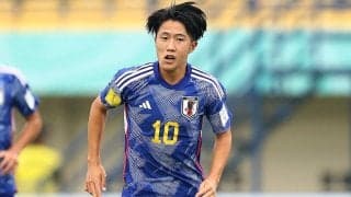 FC東京のMF佐藤龍之介がフランス遠征中のU-19日本代表から離脱…直近のインドネシア戦では得点記録